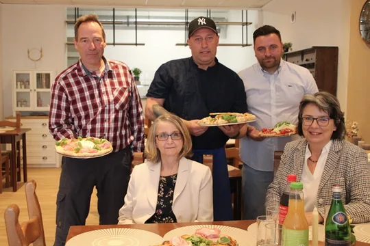 Das Team von Del Sud Frankenberg
