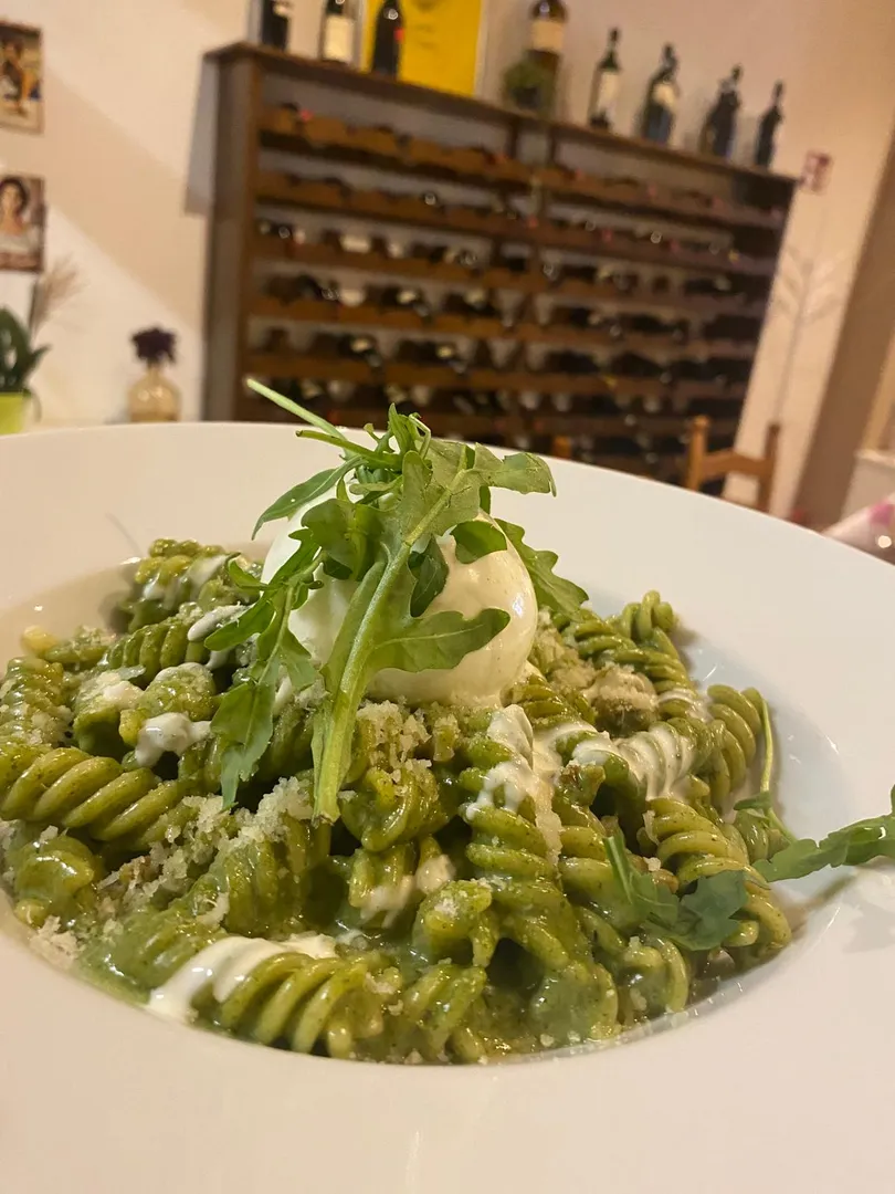 Fusilli mit Pesto & Rucola