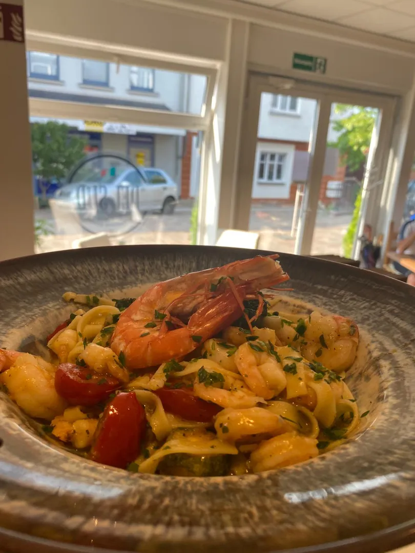 Pasta mit Gamberi