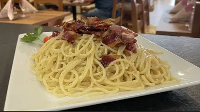 Frische Pasta im Del Sud Ristorante